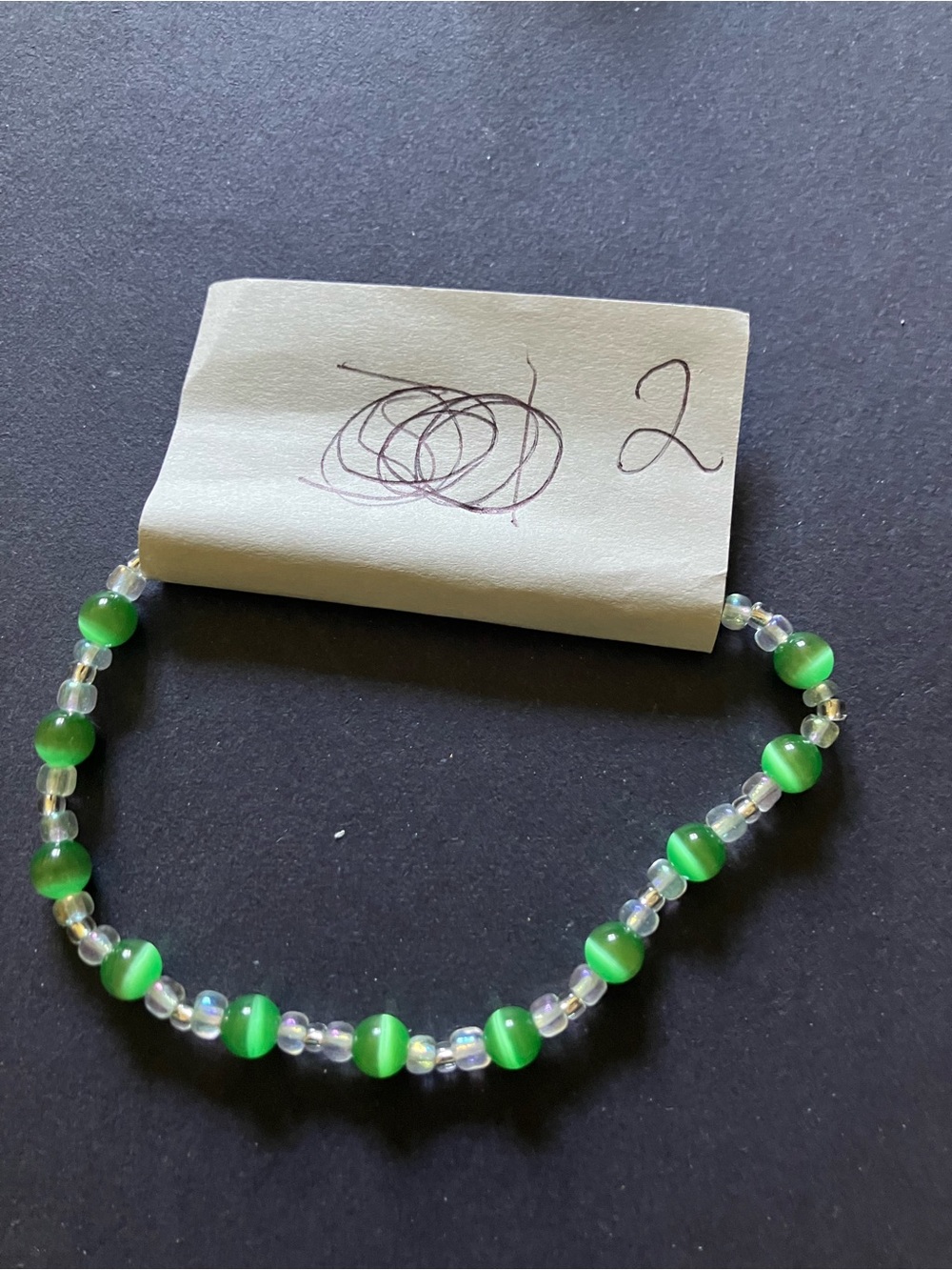 #2 handmade Swarovski bracelet